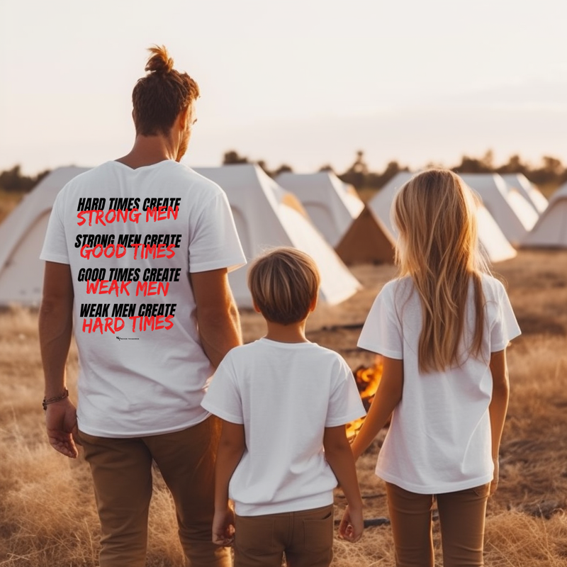 Hard Times, Strong Men T-Shirt